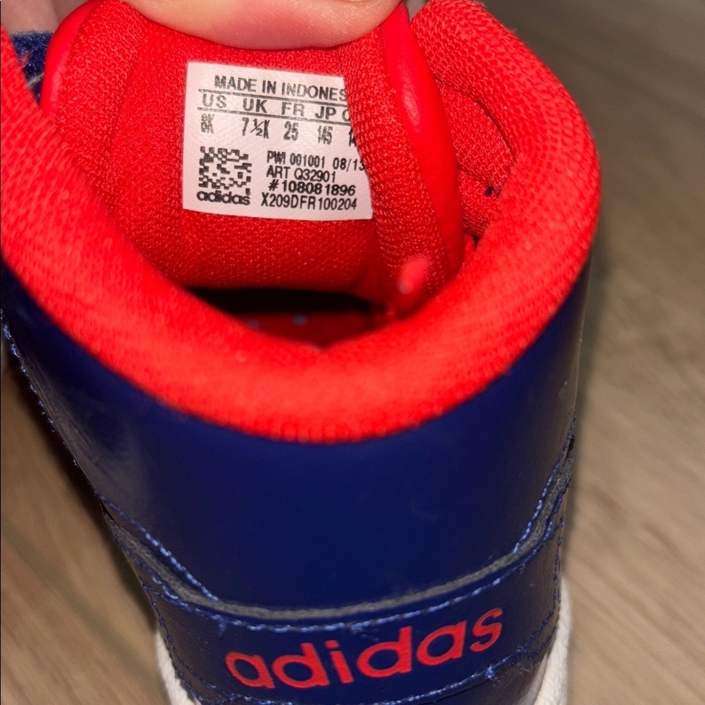 Adidas AR 3.0 J 'Night Blue' kids size 8c EUC - Picture 7 of 7